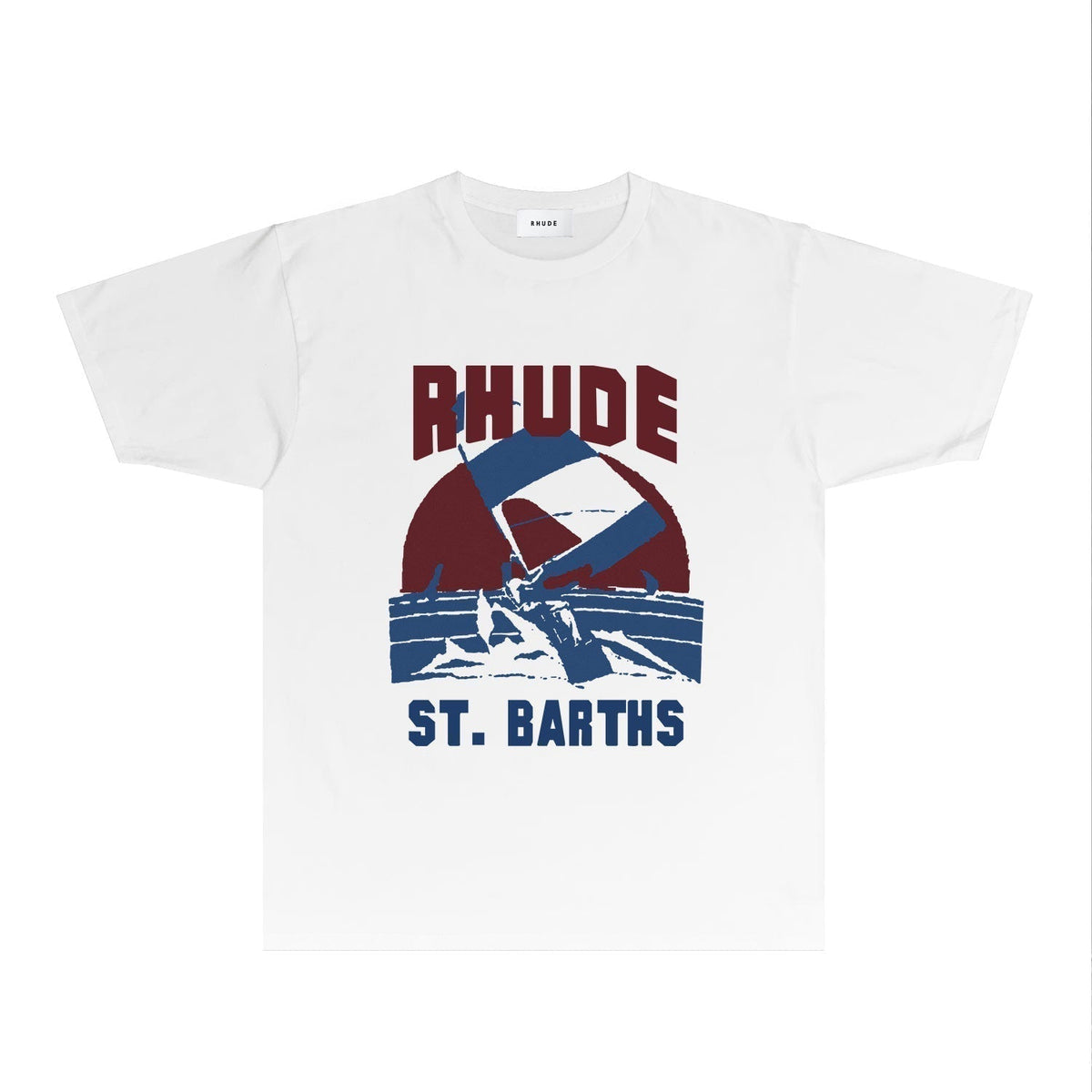 Rhude T-shirts Printed Trendy Pure Cotton