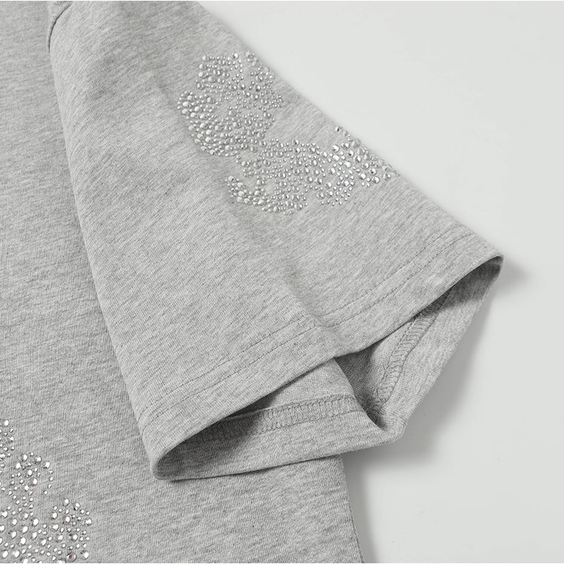 Denim Tears T-shirts Rhinestones