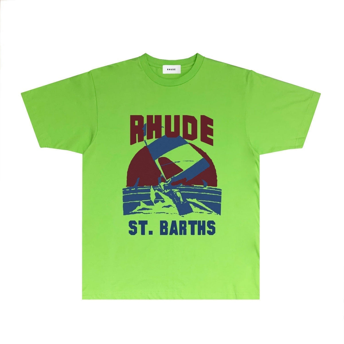 Rhude T-shirts Printed Trendy Pure Cotton