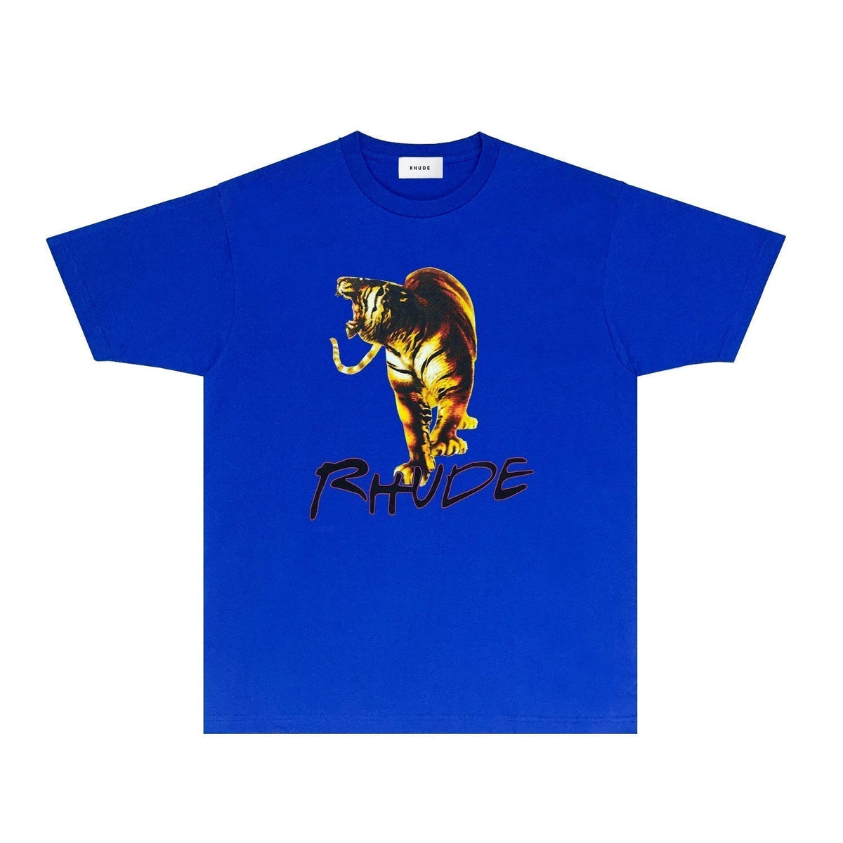 Rhude T-shirts Printed Trendy Pure Cotton