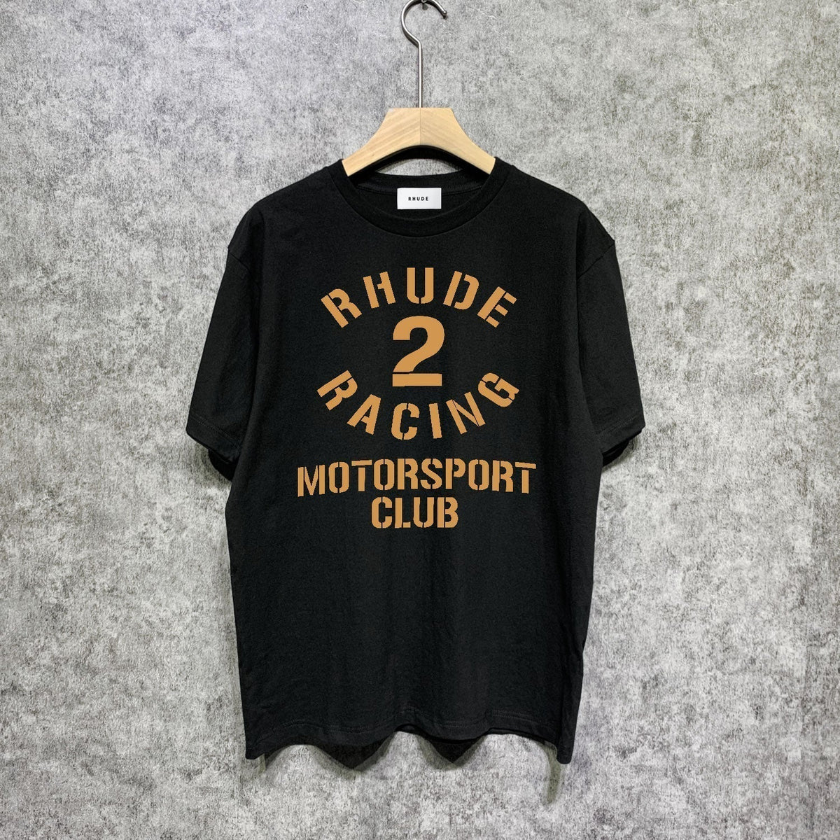 Rhude T-shirts Printed Trendy Pure Cotton