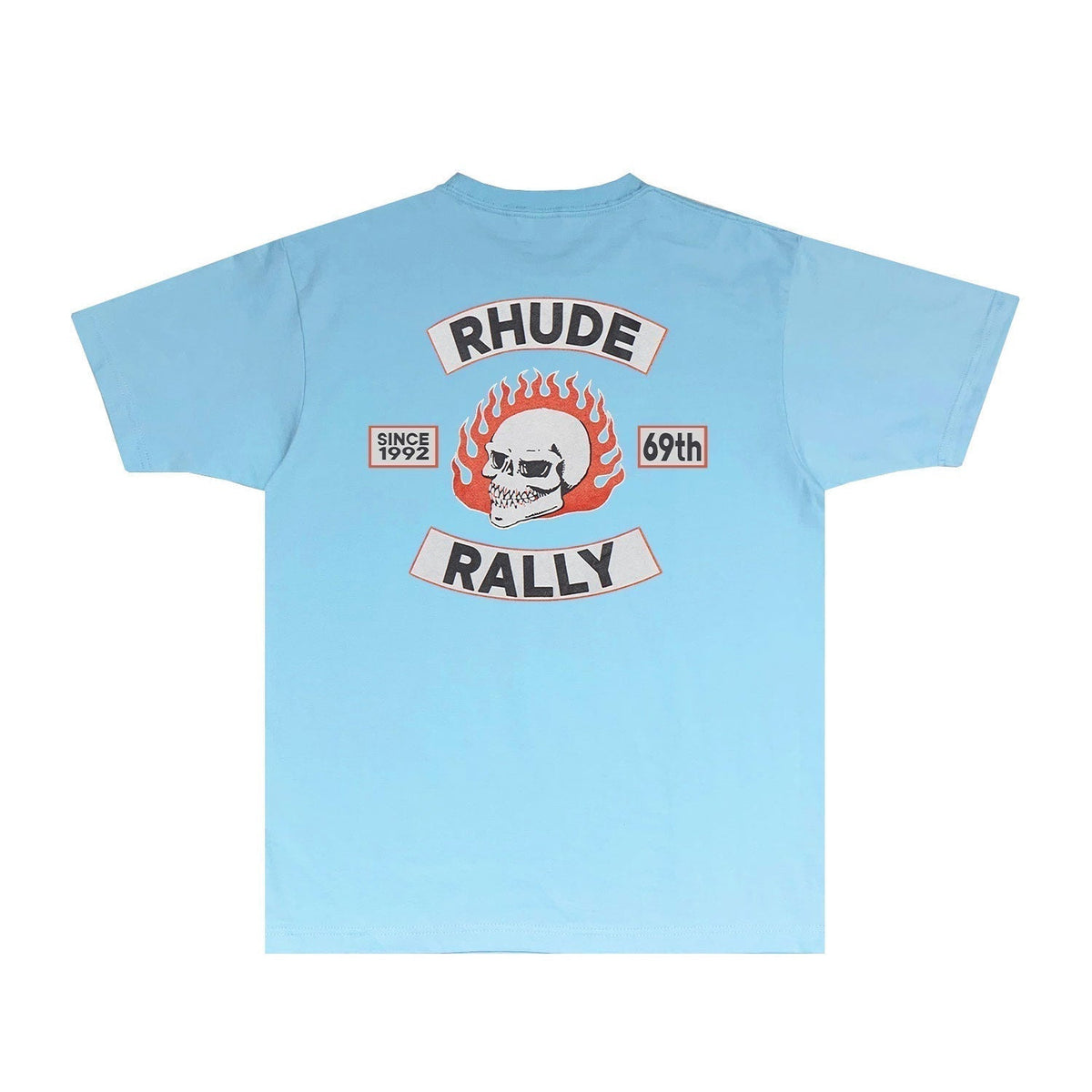 Rhude T-shirts Printed Trendy Pure Cotton