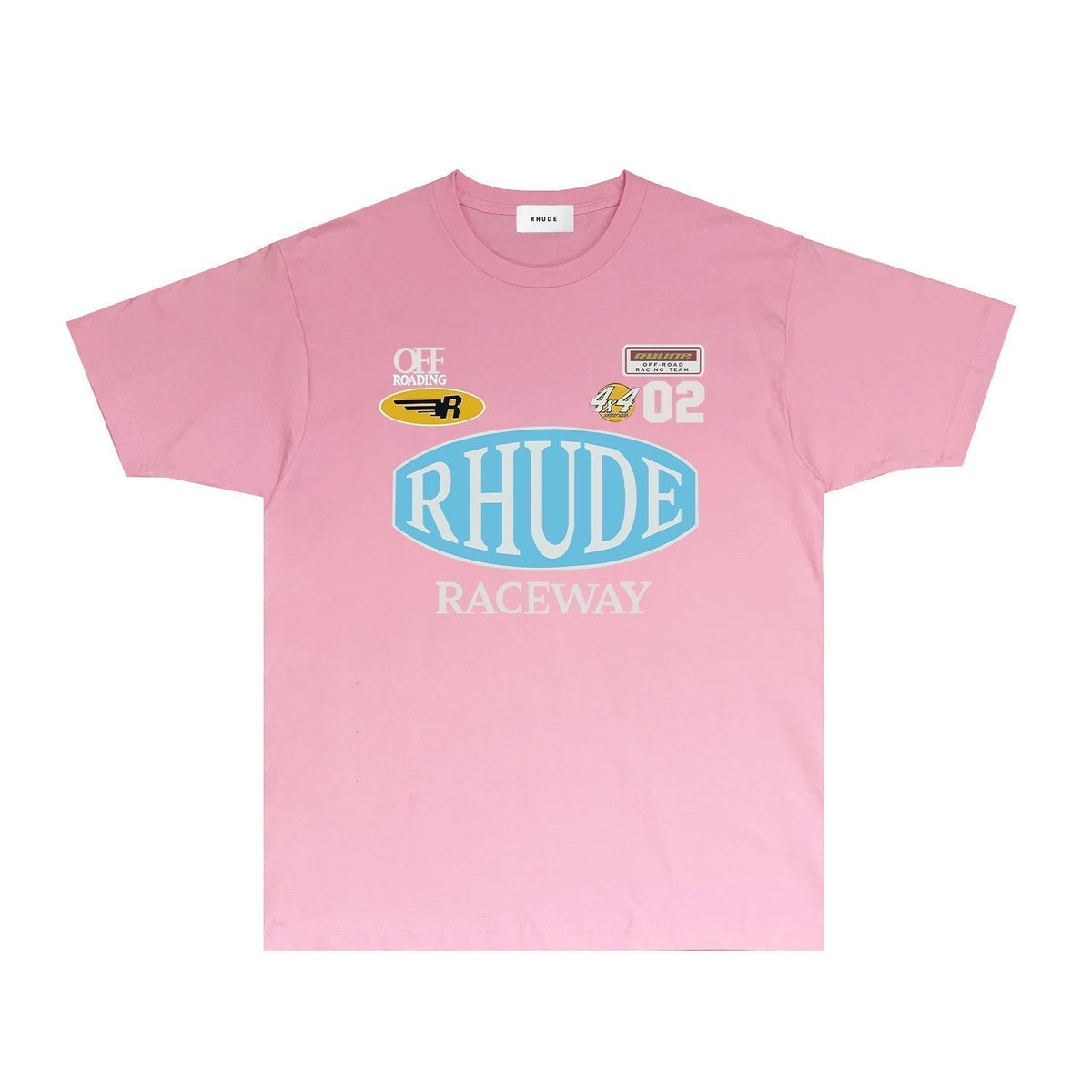 Rhude T-shirts Printed Trendy Pure Cotton