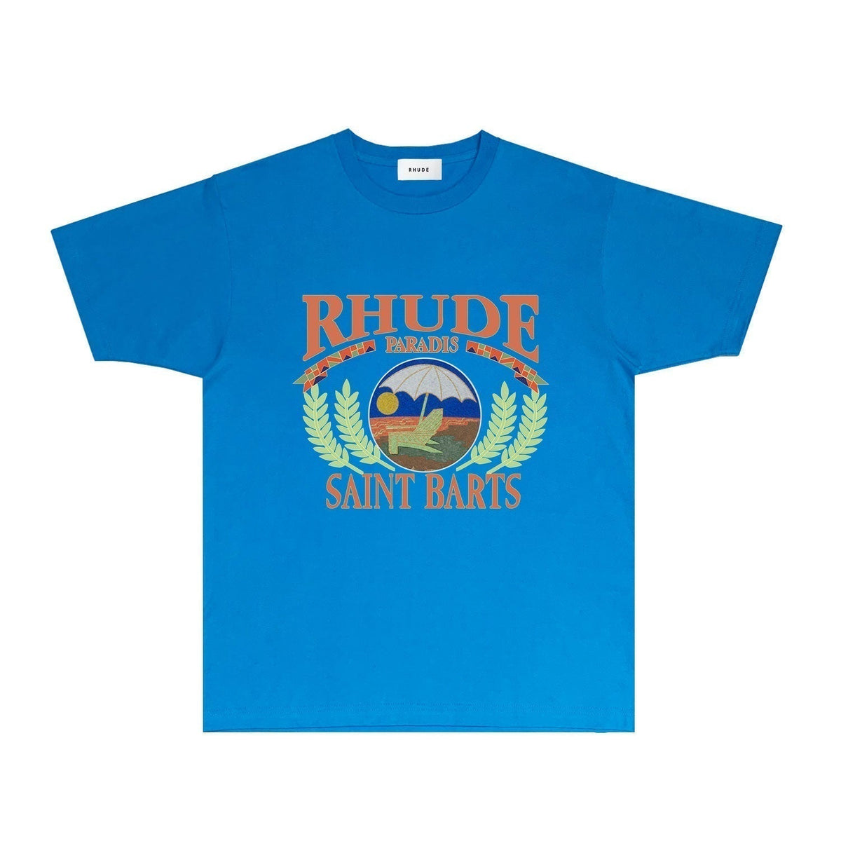 Rhude T-shirts Printed Trendy Pure Cotton