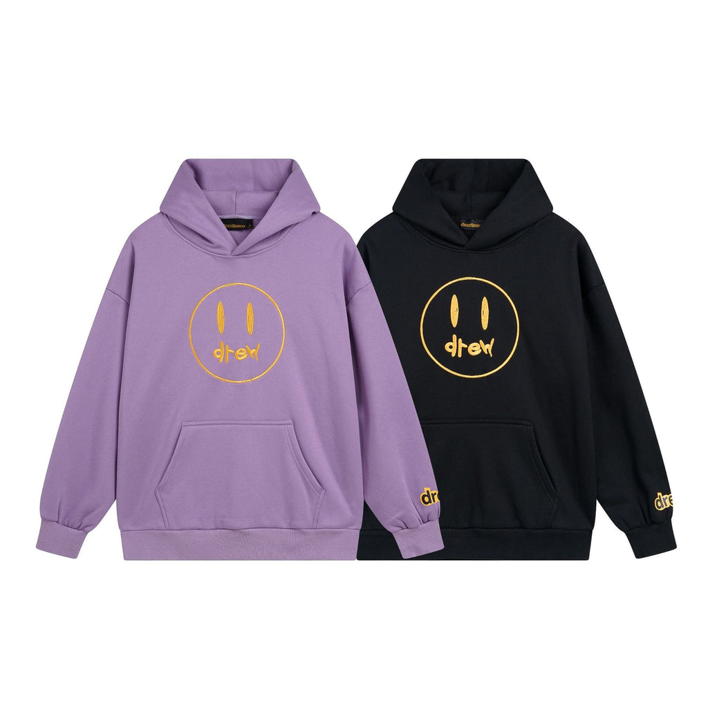 Drew House Hoodie Unisex Loose Embroidery Logo Casual Hoodie