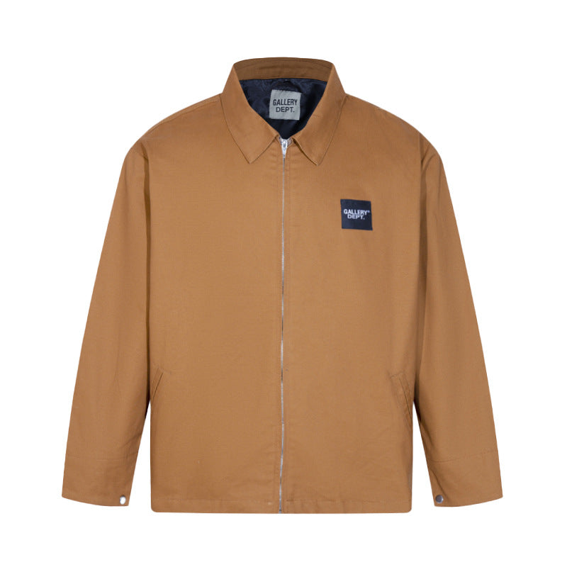 Gallery Dept Jacket Micro Label Alphabet Slogan Coach Jacket