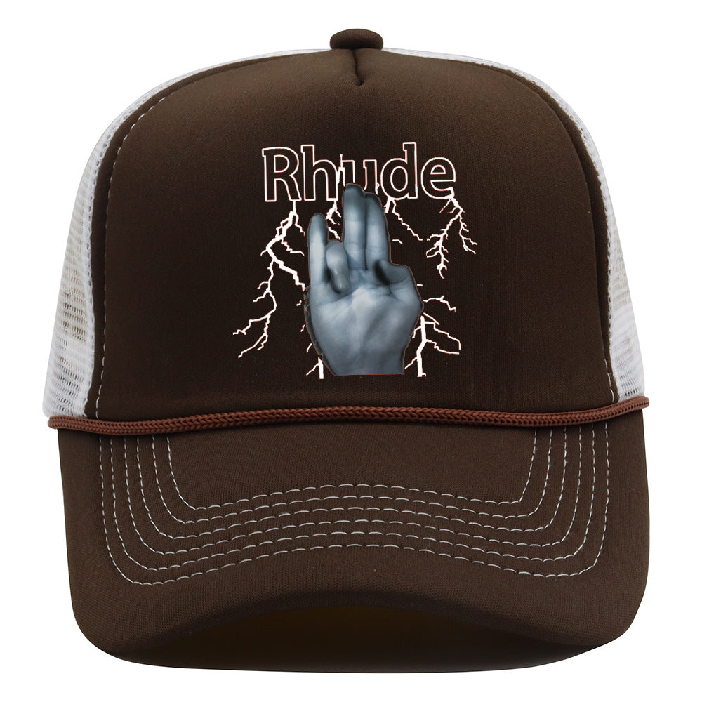 Rhude Hat Street Mesh Baseball Cap