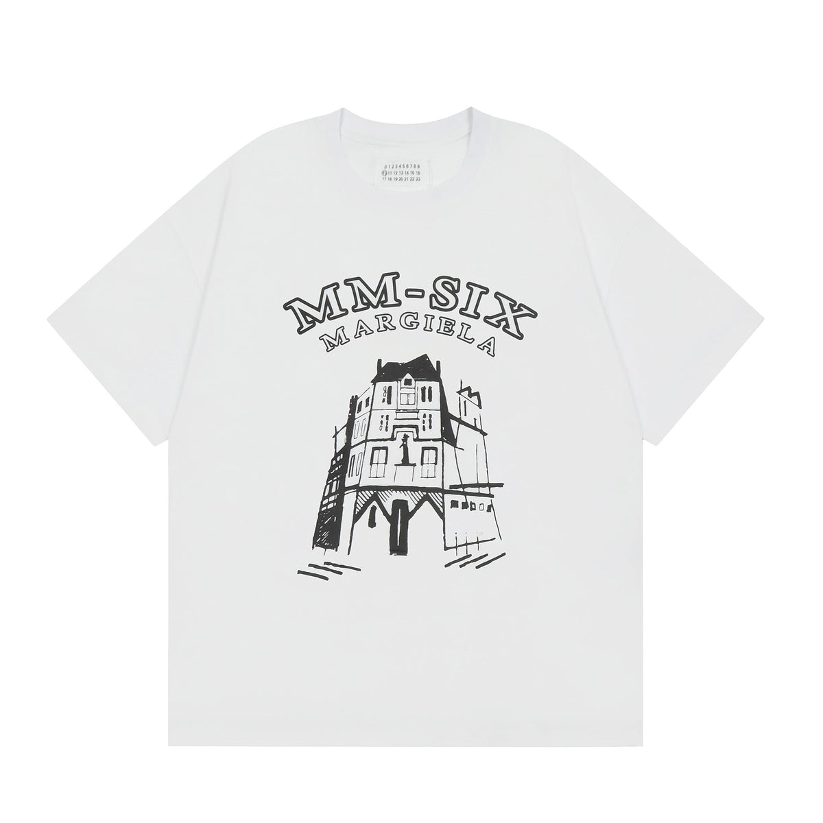 Maison Margiela T-shirt Crew Neck Loose Short Sleeve T-shirt