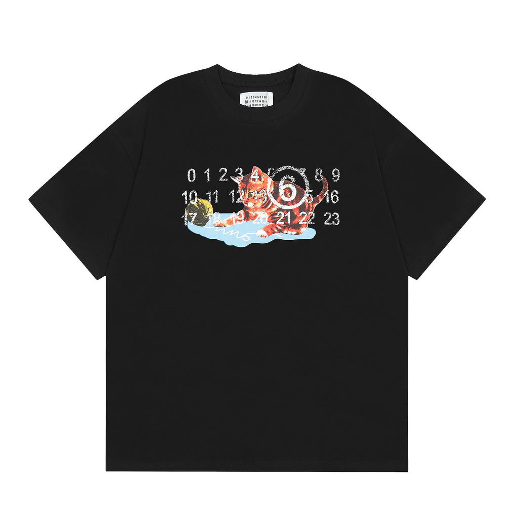 Maison Margiela T-shirt Crew Neck Loose Short Sleeve T-shirt