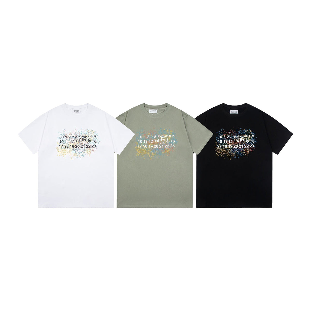 Maison Margiela T-shirt Crew Neck Loose Short Sleeve T-shirt