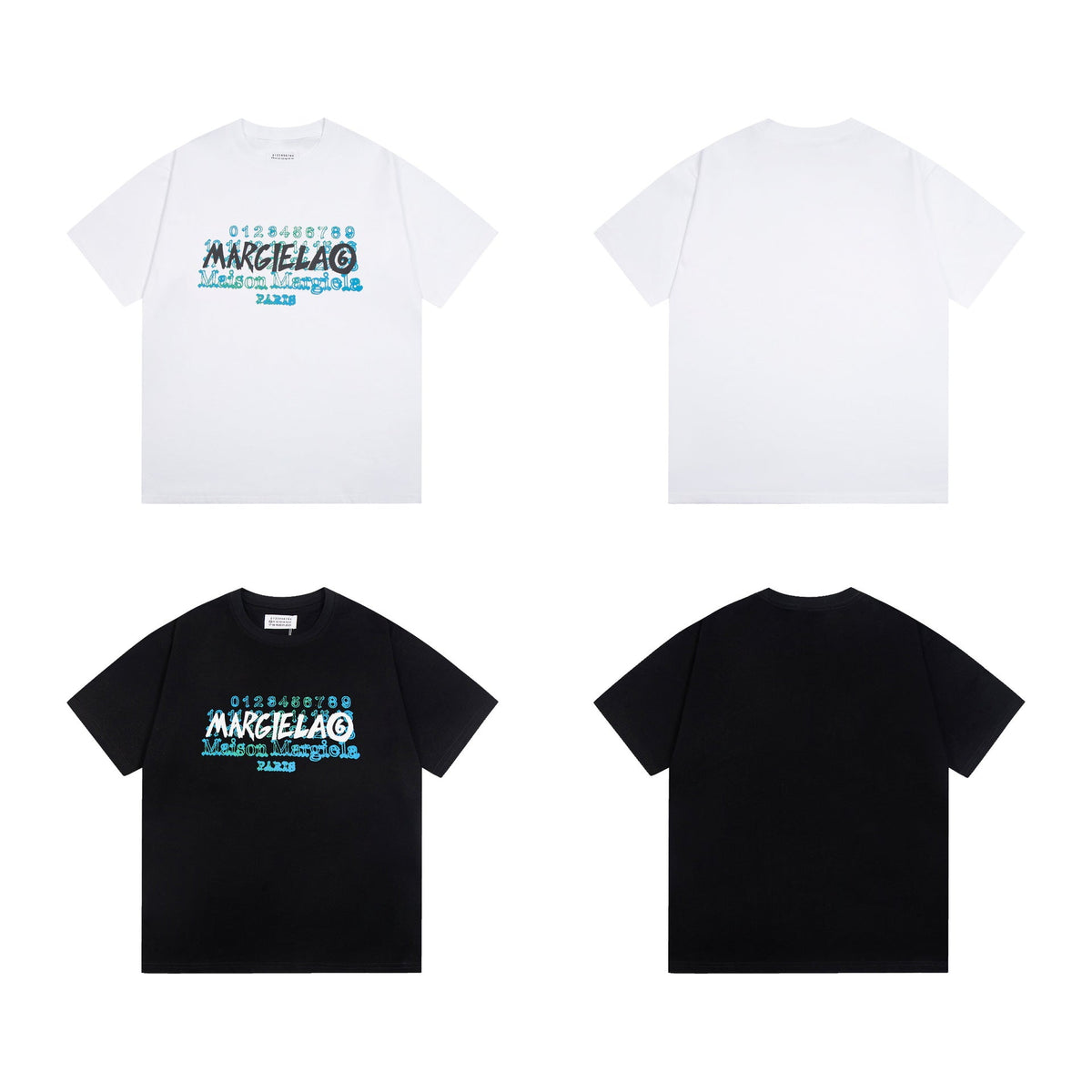 Maison Margiela T-shirt Crew Neck Loose Short Sleeve T-shirt