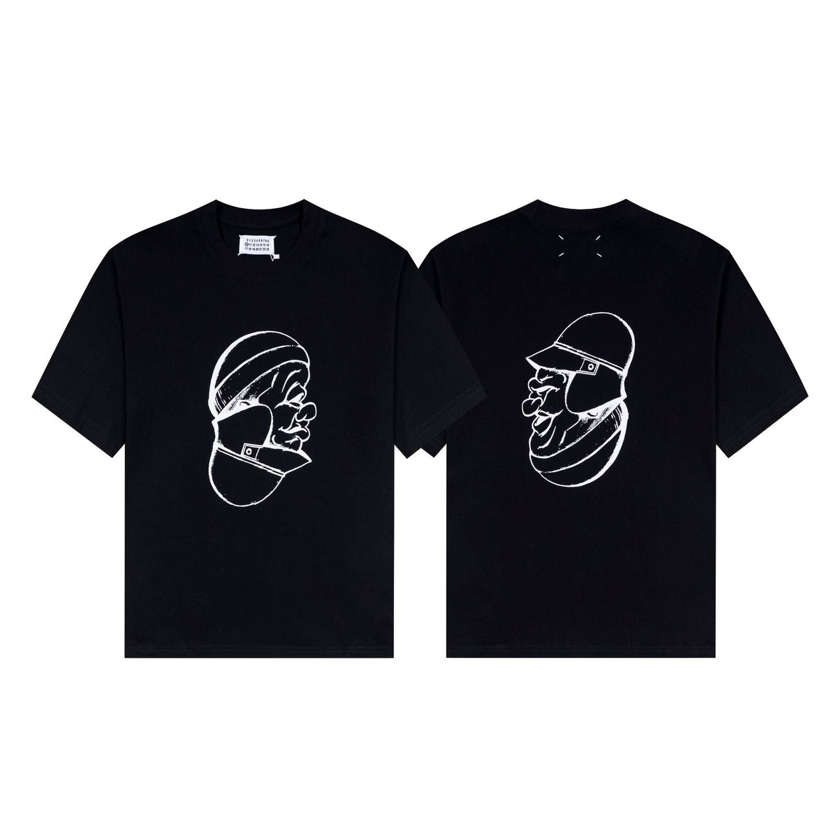 Maison Margiela T-shirt Crew Neck Loose Short Sleeve T-shirt