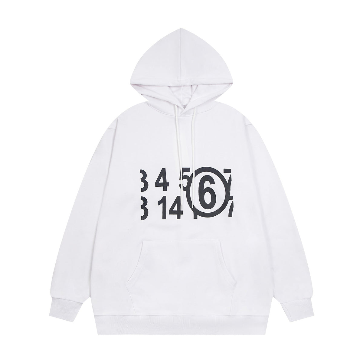 Maison Margiela Hoodie Crew Neck Loose Hooded Sweater