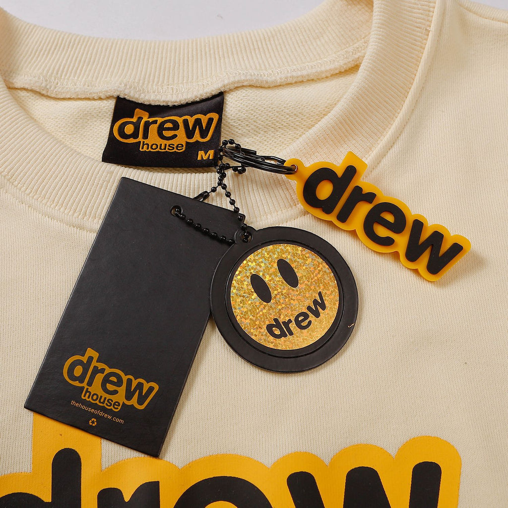 Drew House Sweatshirts Unisex Loose Terry Sweatshirt
