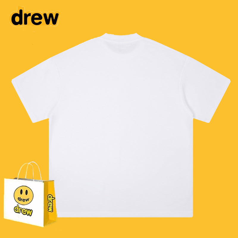 Drew T-shirts Cotton Short Sleeve Bear Print