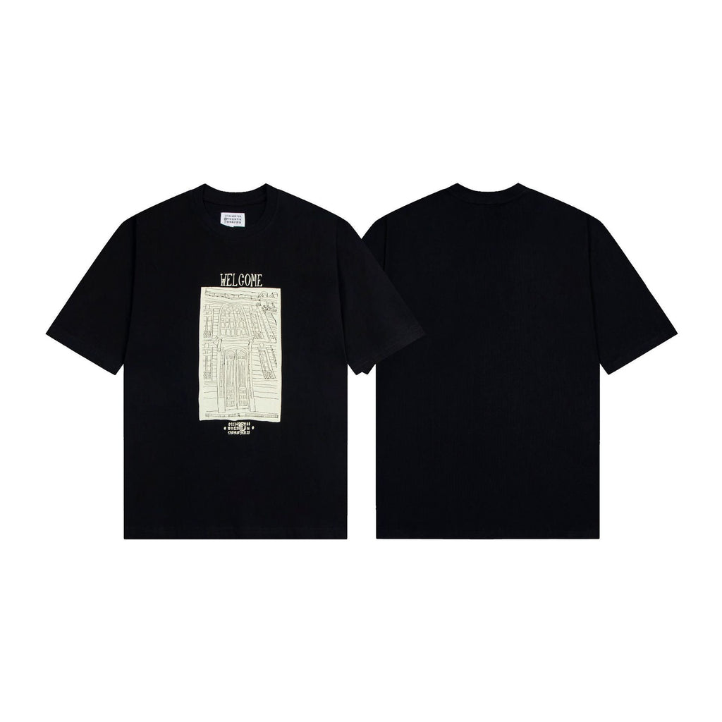 Maison Margiela T-shirt Crew Neck Loose Short Sleeve T-shirt