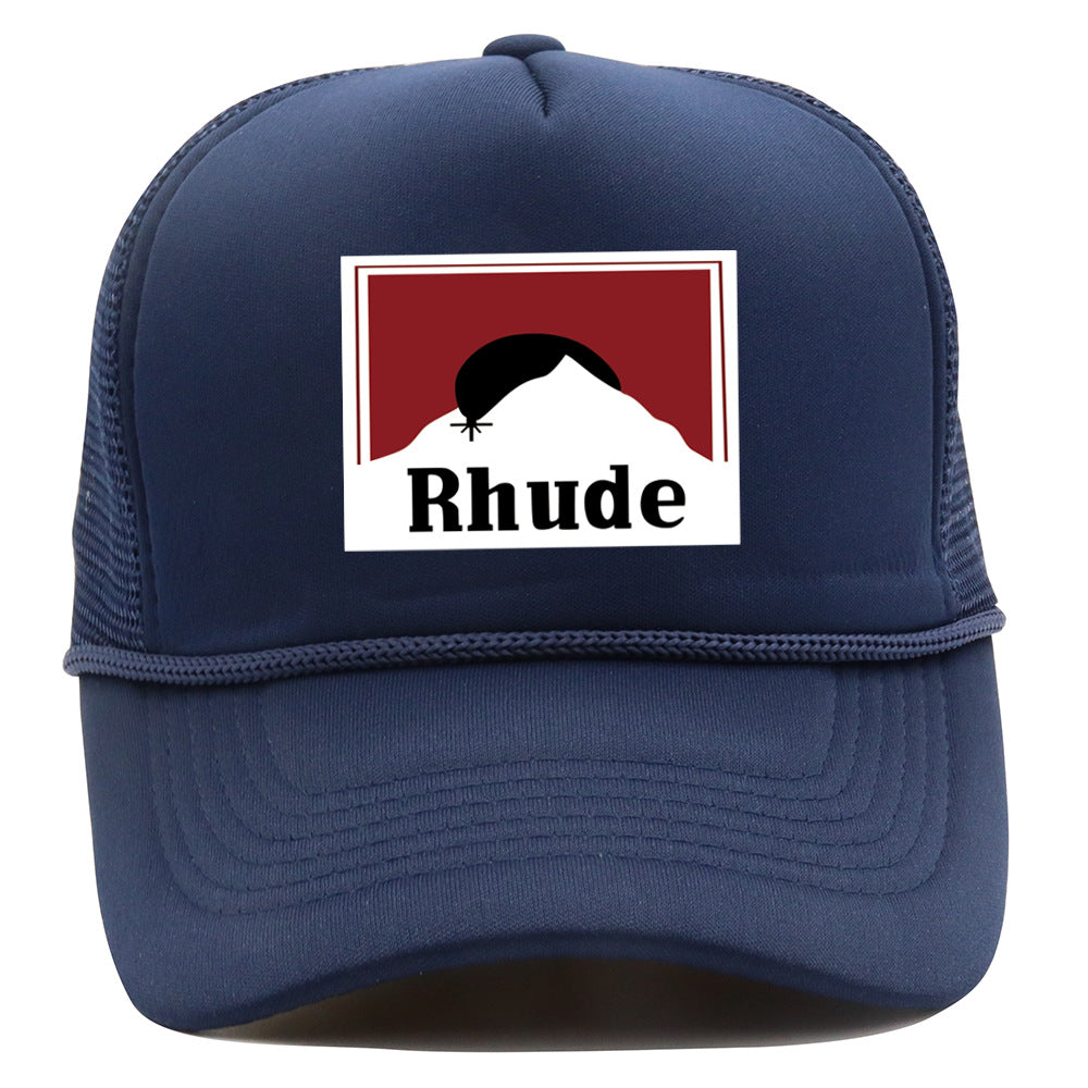 Rhude Hat Vintage Breathable Shade Baseball Cap