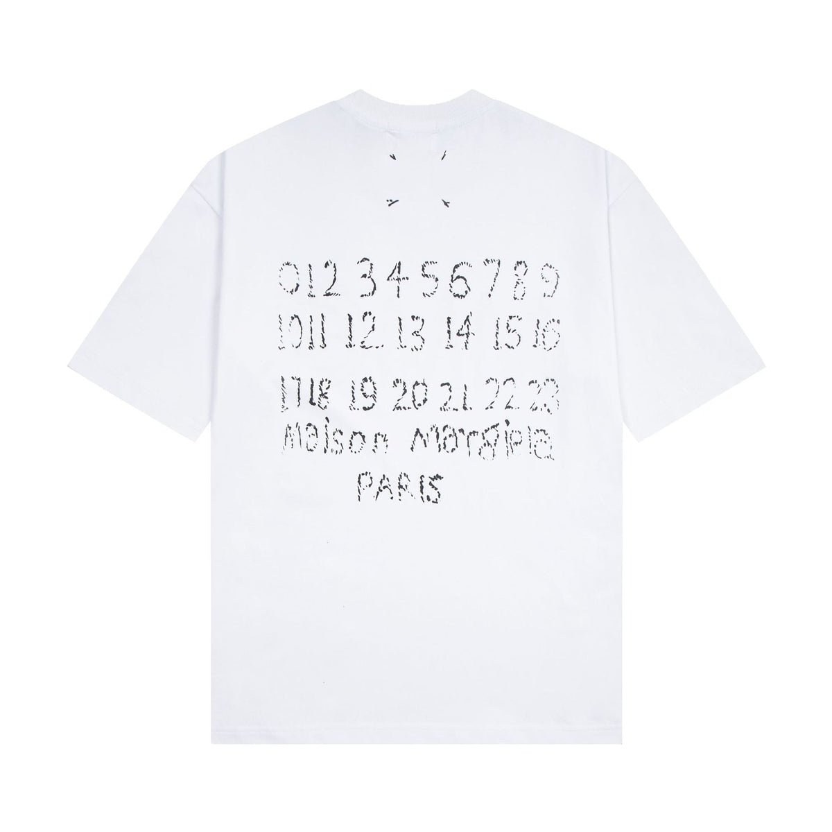 Maison Margiela T-shirt Crew Neck Loose Short Sleeve T-shirt