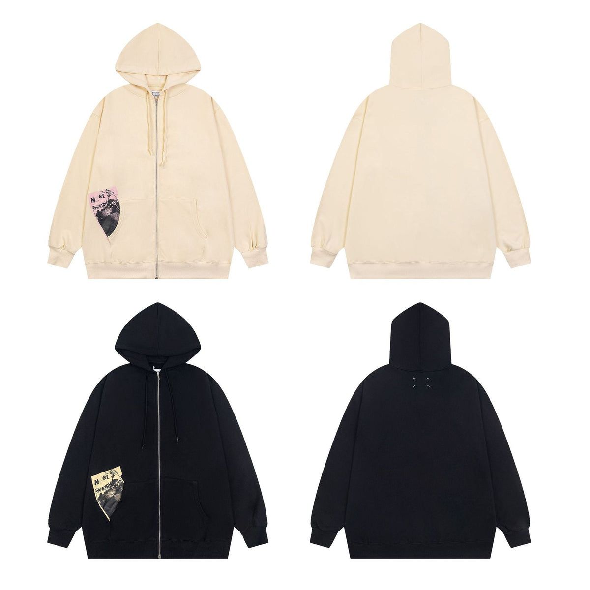 Maison Margiela Hoodie Loose Hooded Sweater