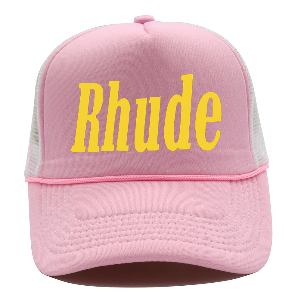 Rhude Hat Outdoor Shade Baseball Cap Couple