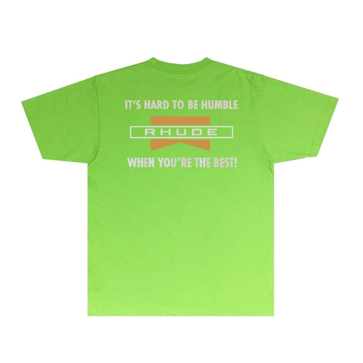 Rhude T-shirts Printed Trendy Pure Cotton