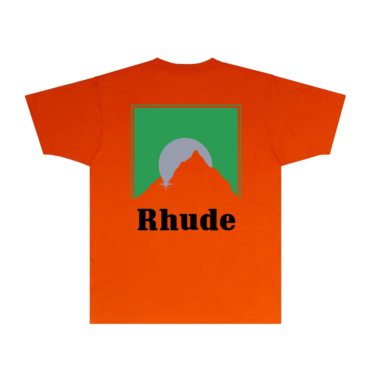 Rhude T-shirts Printed Trendy Pure Cotton