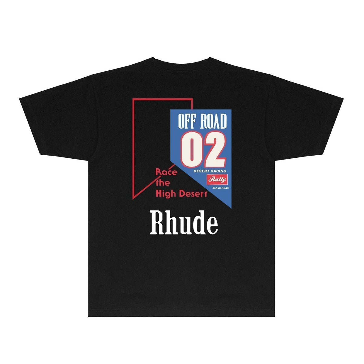 Rhude T-shirts Printed Trendy Pure Cotton