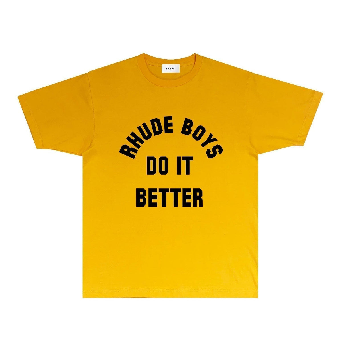 Rhude T-shirts Printed Trendy Pure Cotton