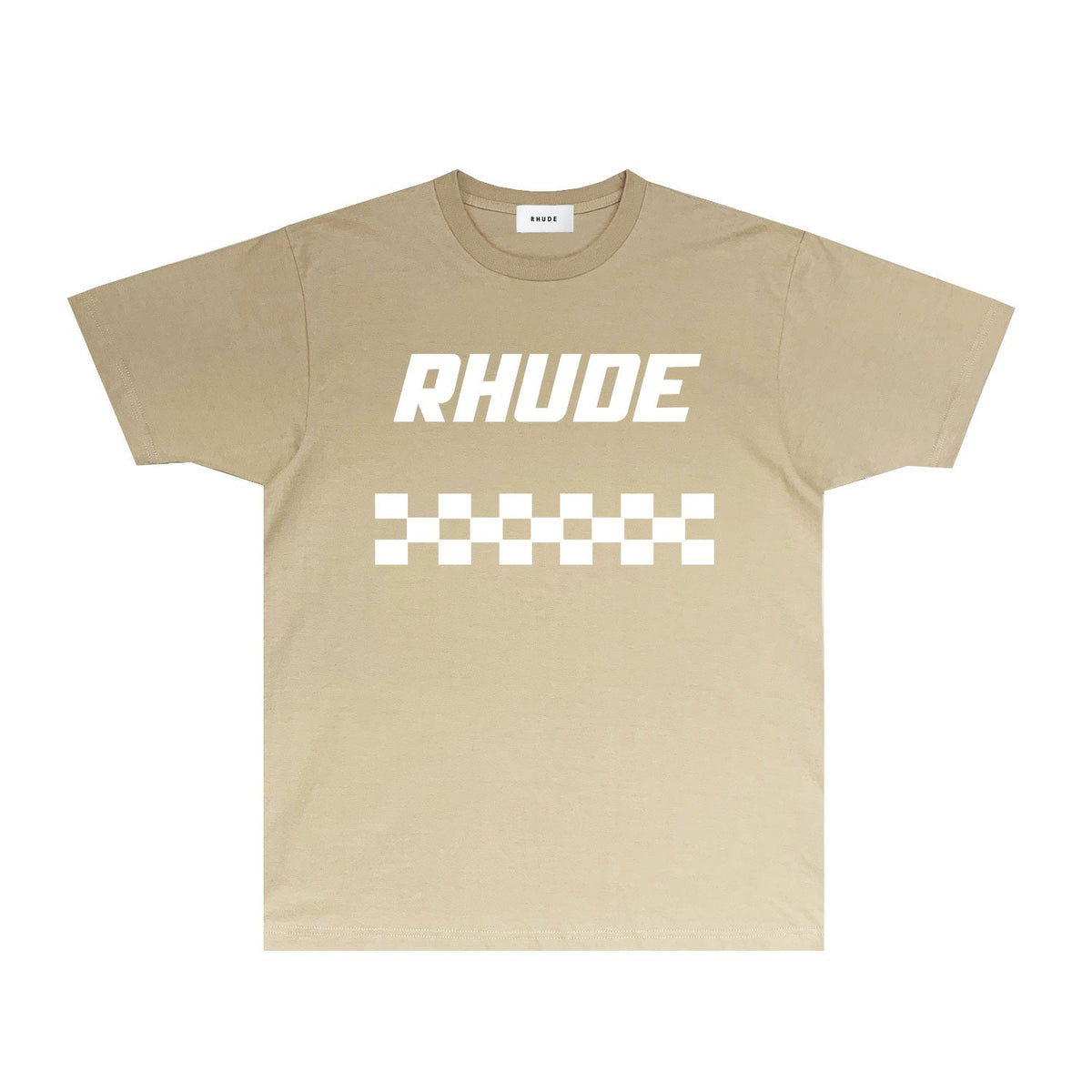Rhude T-shirts Printed Trendy Pure Cotton