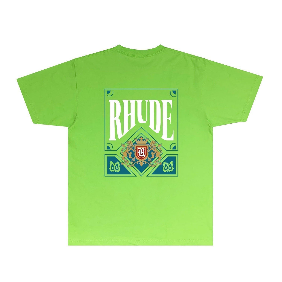 Rhude T-shirts Printed Trendy Pure Cotton