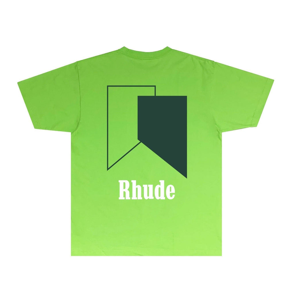 Rhude T-shirts Printed Trendy Pure Cotton